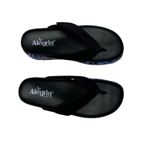 Alegria AST-170 ASTARA I GOT YOU BABE Woman's SZ 37 (USA 7-7.5)Flip Flop Sandals - Picture 3 of 7